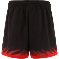 Kids' Nelson Shorts Black / Red -underwear Zone nelson gaelic shorts blk red 2s kids 3