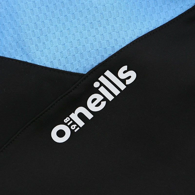 Kids' Nevada Hybrid Full Zip Top Black / Sky / White 3 Kids' Nevada Hybrid Full Zip Top Black / Sky / White - Image 3