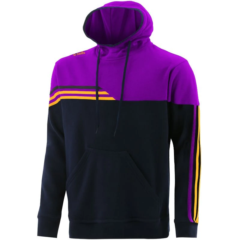Men's Nevis Fleece Overhead Hoodie Marine / Purple / Amber 1 Men's Nevis Fleece Overhead Hoodie Marine / Purple / Amber