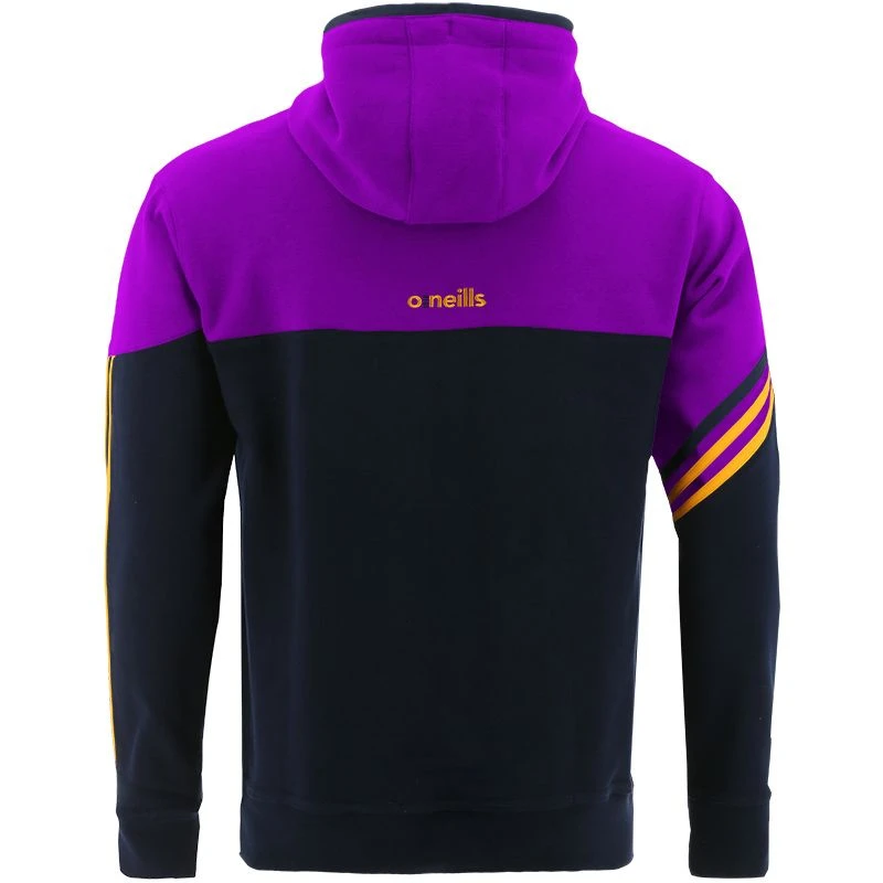 Men's Nevis Fleece Overhead Hoodie Marine / Purple / Amber 2 Men's Nevis Fleece Overhead Hoodie Marine / Purple / Amber - Image 2