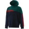 Kids' Nevis Fleece Overhead Hoodie Marine / Bottle / Red