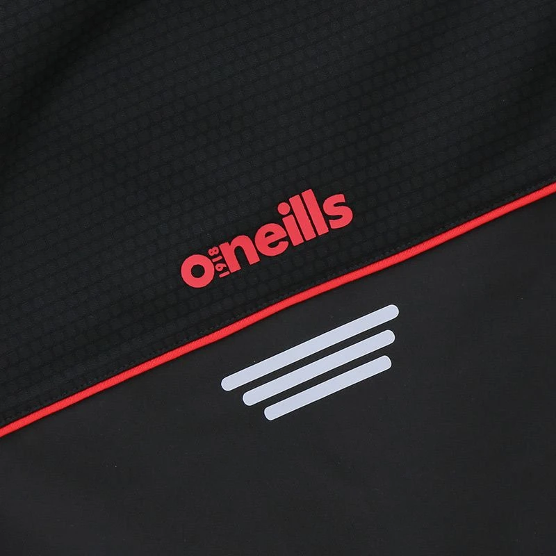 Men's Norwich Woven Windbreaker Black / Red 5 Men's Norwich Woven Windbreaker Black / Red - Image 5