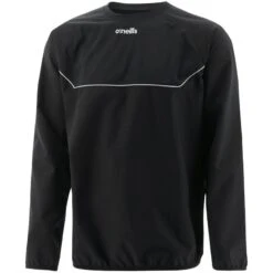 Men's Norwich Woven Windbreaker Black / Silver