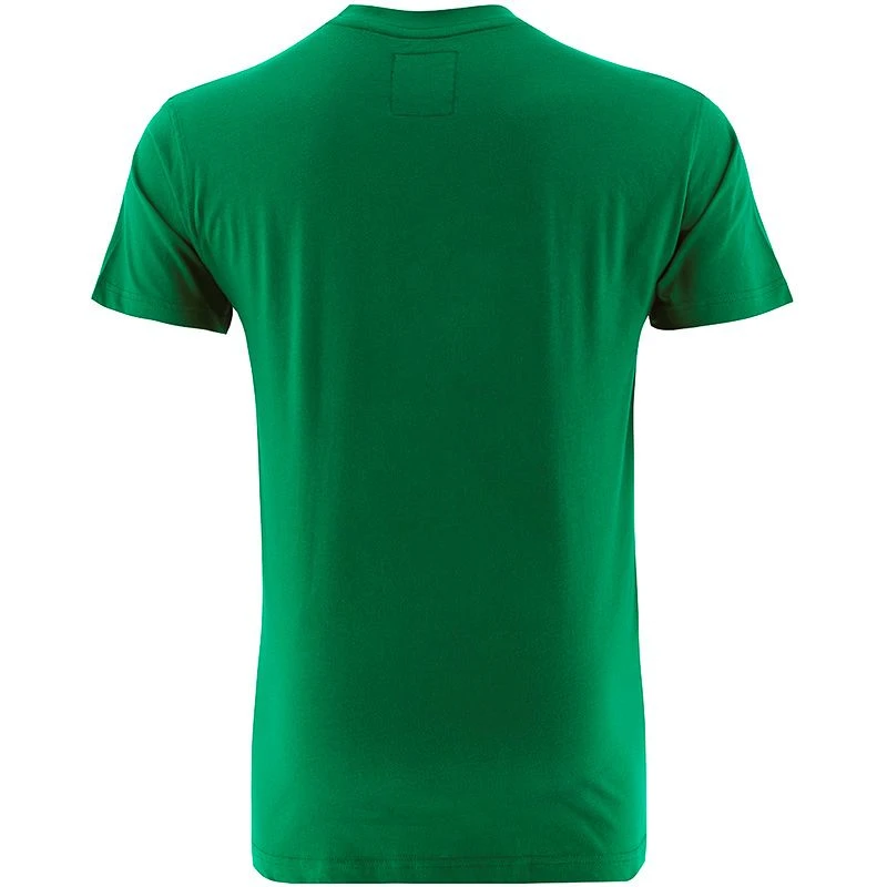 Trad Craft Men's Notre Dame Ireland T-Shirt Emerald 2 Trad Craft Men's Notre Dame Ireland T-Shirt Emerald - Image 2