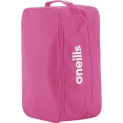 Boot Bag Pink / White