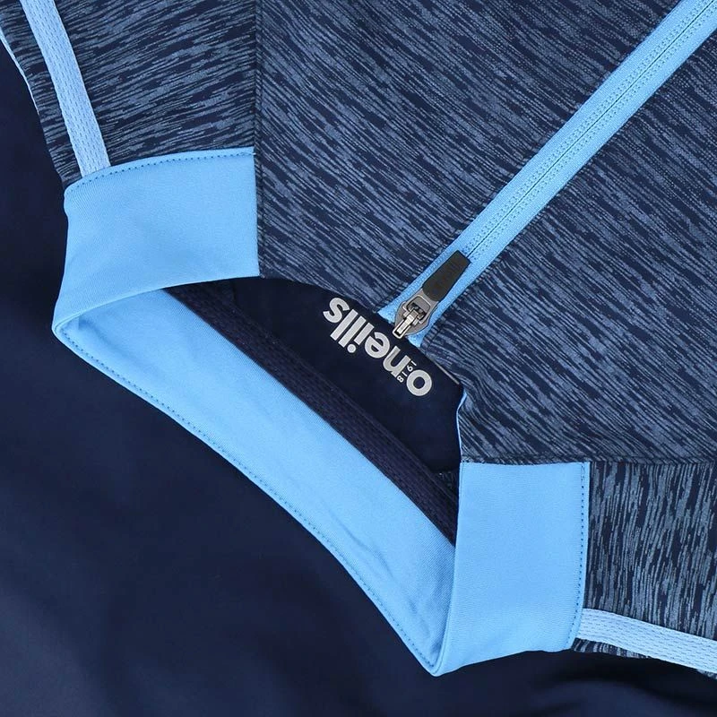 Men's Ohio Brushed Half Zip Top Marine / Sky 3 Men's Ohio Brushed Half Zip Top Marine / Sky - Image 3