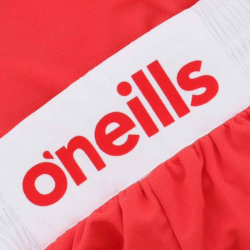 Kids' Knockout Boxing Shorts Red / White 4 Kids' Knockout Boxing Shorts Red / White - Image 4