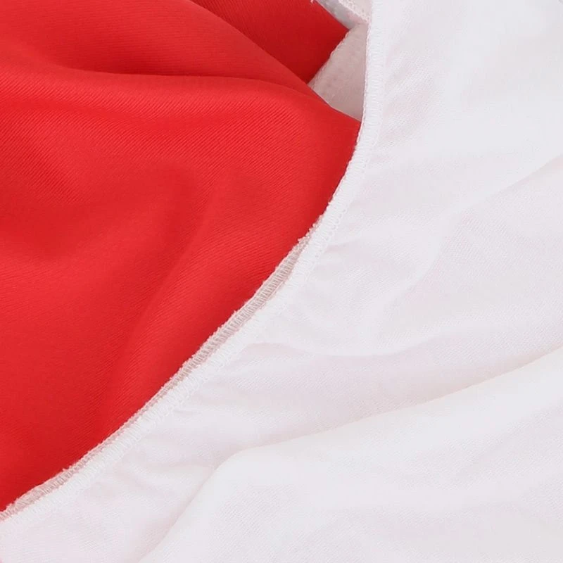 Kids' Knockout Boxing Shorts Red / White 5 Kids' Knockout Boxing Shorts Red / White - Image 5