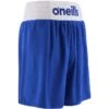 Men's Knockout Boxing Shorts Royal / White