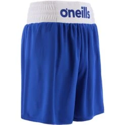 Men's Knockout Boxing Shorts Royal / White