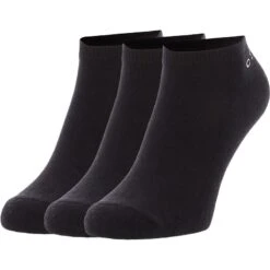 Icon Cushioned Trainer Socks 3 Pack Black