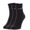 Icon Cushioned Ankle Socks 3 Pack Black