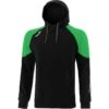 Men's Oslo Fleece Pullover Hoodie Black / Green / White