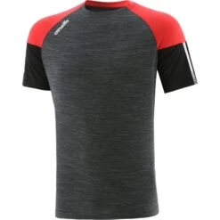 Men's Oslo T-Shirt Black / Red / White