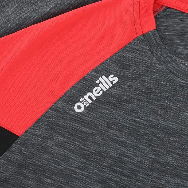 Kids' Oslo T-Shirt Black / Red / White 4 Kids' Oslo T-Shirt Black / Red / White - Image 4