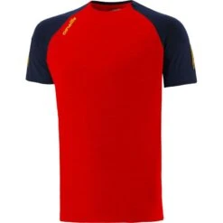 Men's Oslo T-Shirt Red / Marine / Amber