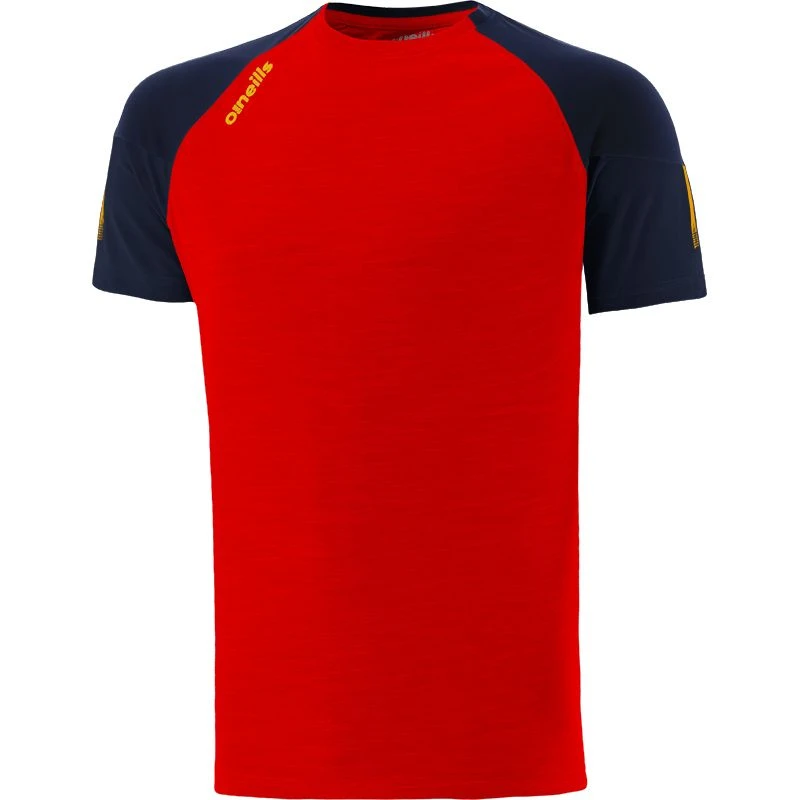 Men's Oslo T-Shirt Red / Marine / Amber 1 Men's Oslo T-Shirt Red / Marine / Amber