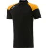 Men's Oslo Polo Shirt Black / Amber / White