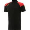 Men's Oslo Polo Shirt Black / Red / Amber