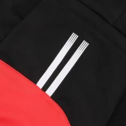 Women's Oslo Polo Shirt Black / Red / White -underwear Zone oslo 061 2 gen bkrdwh adlt p4 2