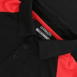 Kids' Oslo Polo Shirt Black / Red / White -underwear Zone oslo 061 2 gen bkrdwh adlt p5