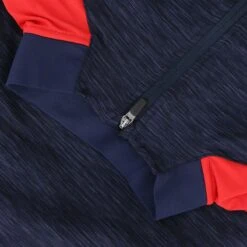 Kids' Oslo Brushed Half Zip Top Marine / Red / White -underwear Zone oslo 184 2 gen merdwh adlt p4 2