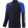 Men's Oslo Brushed Half Zip Top Marine / Royal / White