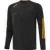 Men's Osprey Brushed Crew Neck Sweatshirt Black / Amber