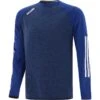 Men's Osprey Brushed Crew Neck Sweatshirt Marine / Royal / White