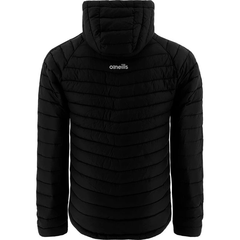 Kids' Peru Hooded Padded Jacket Black 2 Kids' Peru Hooded Padded Jacket Black - Image 2