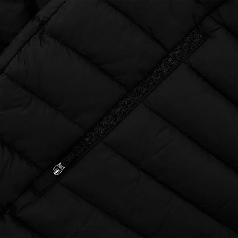Kids' Peru Hooded Padded Jacket Black 7 Kids' Peru Hooded Padded Jacket Black - Image 7