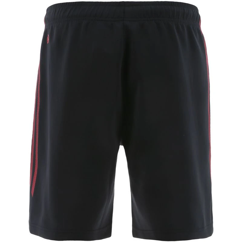 Kids' Pioneer 2 Stripe Hybrid Leisure Shorts Black / Red 3 Kids' Pioneer 2 Stripe Hybrid Leisure Shorts Black / Red - Image 3