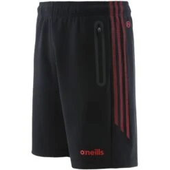 Men's Pioneer Hybrid Leisure Shorts Black / Red