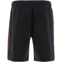Men's Pioneer Hybrid Leisure Shorts Black / Red -underwear Zone pioneer 228 hybrid shorts blk red 3s 3