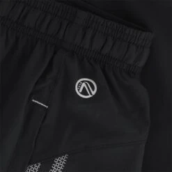 Men's Pluto Woven Tracksuit Bottoms Black / Silver -underwear Zone plut 044 3 gen bksvxx adlt p4