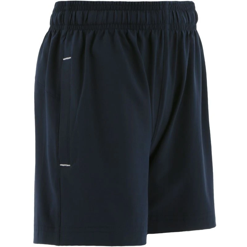 Kids' Pluto Woven Shorts Marine / Silver 2 Kids' Pluto Woven Shorts Marine / Silver - Image 2