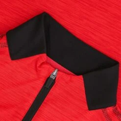 Men's Pluto Half Zip Midlayer Top Red / Black 9 Men's Pluto Half Zip Midlayer Top Red / Black -underwear Zone plut 064 2 gen rdbkxx adlt p5
