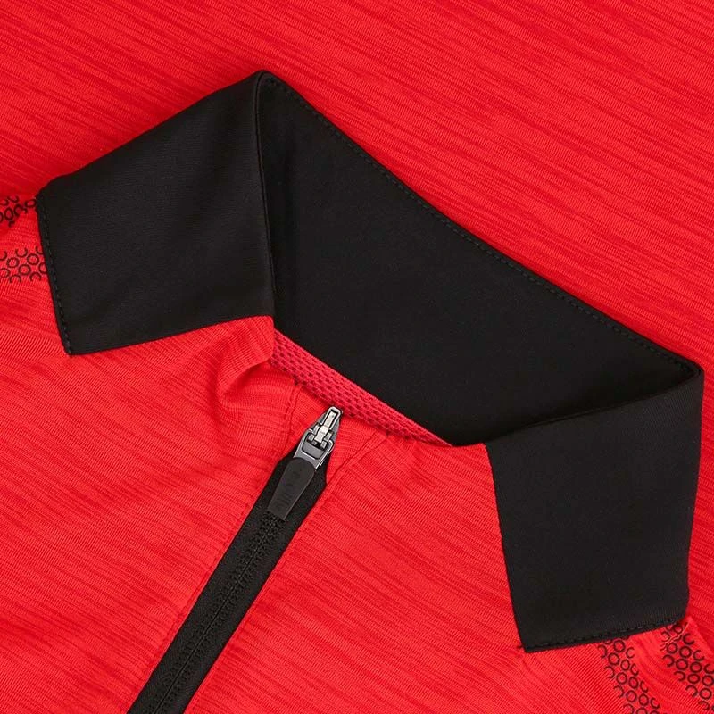 Men's Pluto Half Zip Midlayer Top Red / Black 4 Men's Pluto Half Zip Midlayer Top Red / Black - Image 4