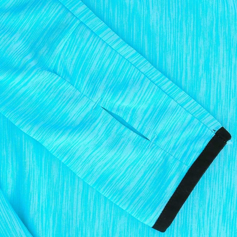 Women's Pluto Half Zip Midlayer Top Blue / Dark Grey 7 Women's Pluto Half Zip Midlayer Top Blue / Dark Grey - Image 7