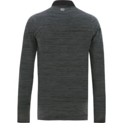 Men's Pluto Half Zip Midlayer Black / Silver -underwear Zone plut 064 3 gen bksvxx adlt p2