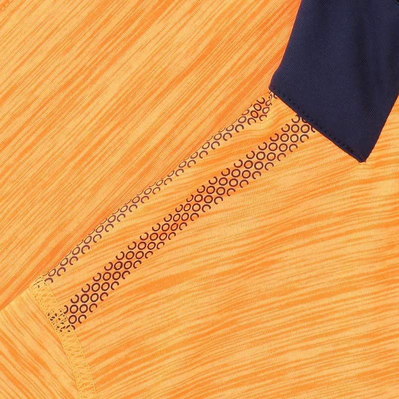 Kids' Pluto Half Zip Midlayer Top Orange / Marine 5 Kids' Pluto Half Zip Midlayer Top Orange / Marine - Image 5