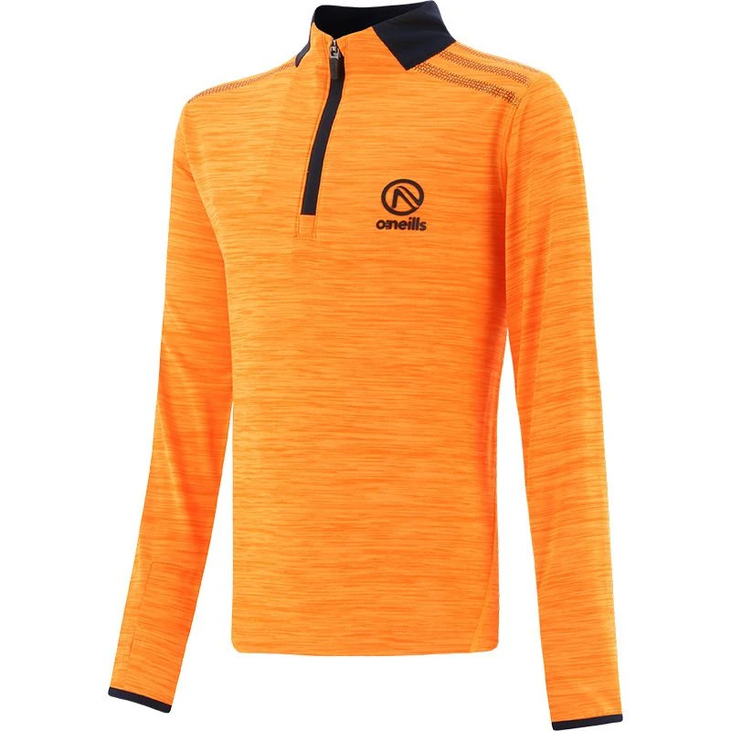Kids' Pluto Half Zip Midlayer Top Orange / Marine 1 Kids' Pluto Half Zip Midlayer Top Orange / Marine
