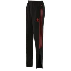 Men's Pluto Brushed Skinny Tracksuit Bottoms Black / Red -underwear Zone plut 153 3 gen bkrdxx adlt p1