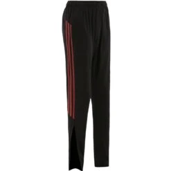 Kids' Pluto Brushed Skinny Tracksuit Bottoms Black / Red -underwear Zone plut 153 3 gen bkrdxx adlt p2 1