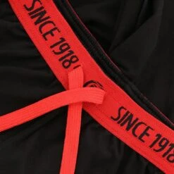 Kids' Pluto Brushed Skinny Tracksuit Bottoms Black / Red -underwear Zone plut 153 3 gen bkrdxx adlt p7 1