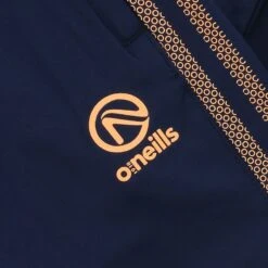 Kids' Pluto Brushed Skinny Tracksuit Bottoms Marine / Orange -underwear Zone plut 153 3 gen meorxx adlt p4