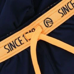 Kids' Pluto Brushed Skinny Tracksuit Bottoms Marine / Orange -underwear Zone plut 153 3 gen meorxx adlt p6