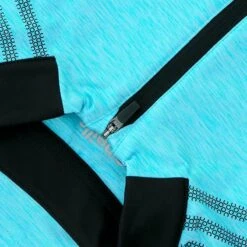 Kids' Pluto Brushed Half Zip Top Blue / Dark Grey -underwear Zone plut 184 3 gen bedgxx wmns p4 3