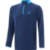 Kids' Pluto Brushed Half Zip Marine / Blue