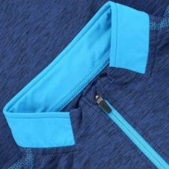 Men's Pluto Brushed Half Zip Marine / Blue -underwear Zone plut 184 3 gen mebexx adlt p5 1